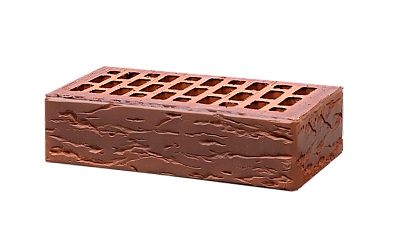 Картинка Кирпич - Облицовочный кирпич Облицовочный Одинарный : М-150 размером 120x250x65. Цвет коричневый, производство Воротынский кирпичный завод 