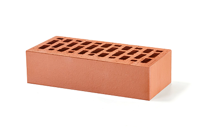 Картинка Кирпич - Облицовочный кирпич Облицовочный Одинарный : М-175 размером 120x250x65. Цвет красный, производство ЛСР 