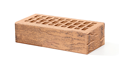 Картинка Кирпич - Облицовочный кирпич Облицовочный Одинарный : М-175 размером 120x250x65. Цвет коричневый, производство Воротынский кирпичный завод 